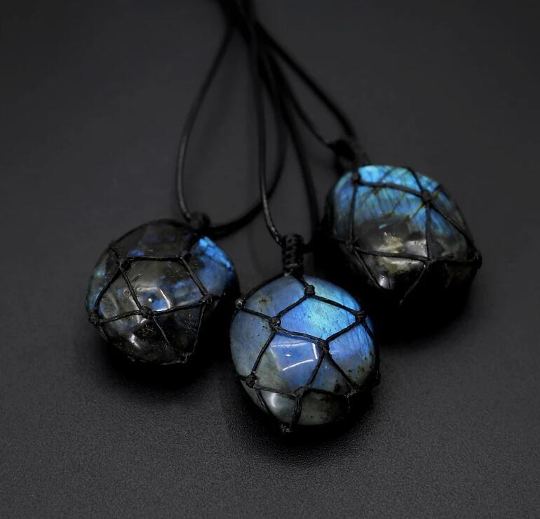 Dragons Heart Labradorite Necklace