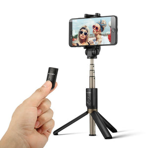 3-IN-1 SELFIE STICK & TRIPOD WITH BLUETOOTH REMOTE