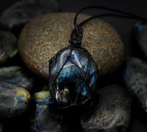 Dragons Heart Labradorite Necklace