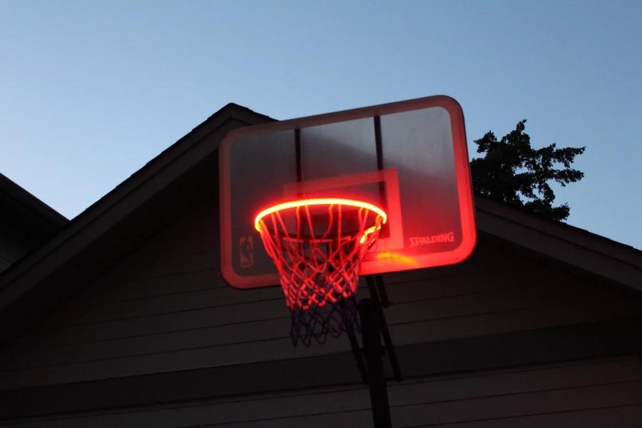 Basketball Hoop -Activated LED Strip Light -6 Flash Modes