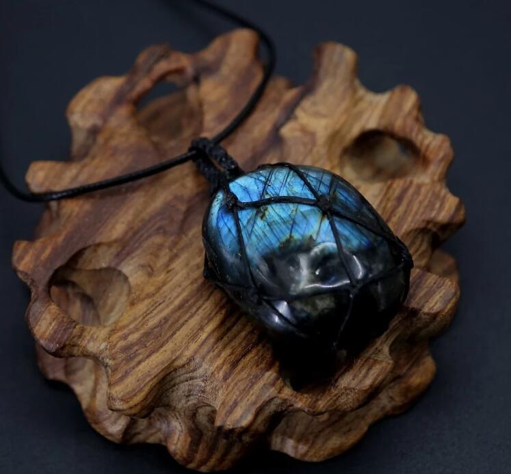 Dragons Heart Labradorite Necklace