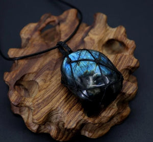 Dragons Heart Labradorite Necklace