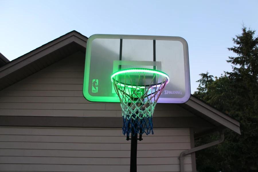 Basketball Hoop -Activated LED Strip Light -6 Flash Modes