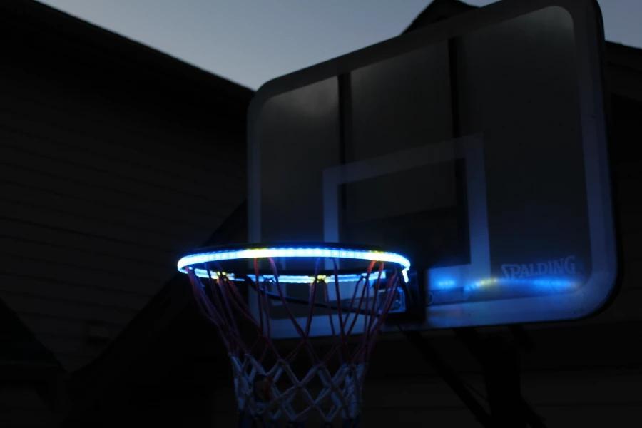 Basketball Hoop -Activated LED Strip Light -6 Flash Modes