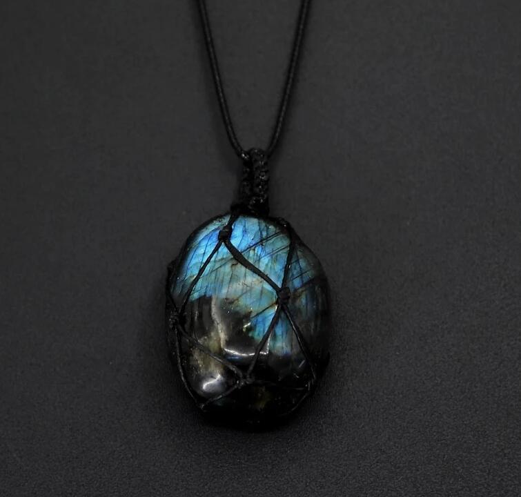 Dragons Heart Labradorite Necklace