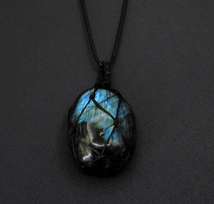 Dragons Heart Labradorite Necklace