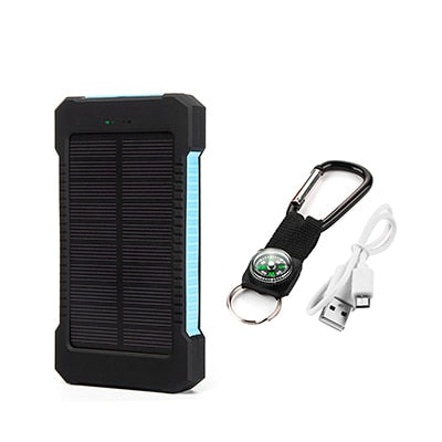 10000mAh Portable Solar Power Bank