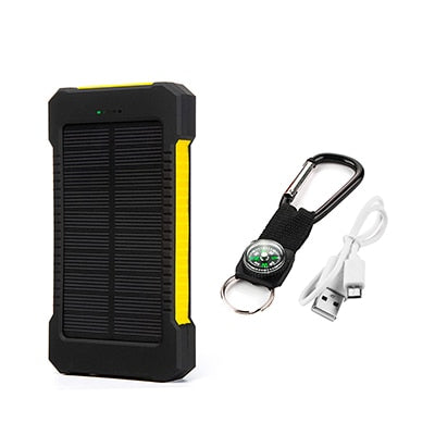 10000mAh Portable Solar Power Bank