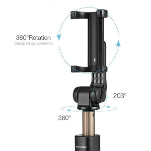 3-IN-1 SELFIE STICK & TRIPOD WITH BLUETOOTH REMOTE