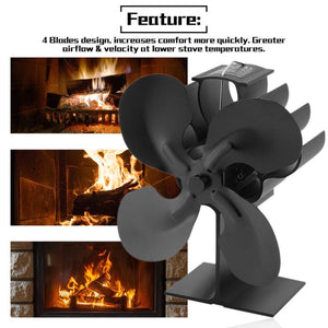 Heat Powered Stove Fan
