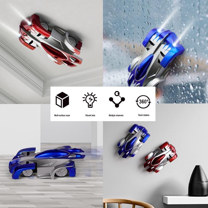 Remote Control  Anti Gravity Ceiling Stunt Electric Toys