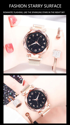 Starry Sky Magnetic  Wristwatch