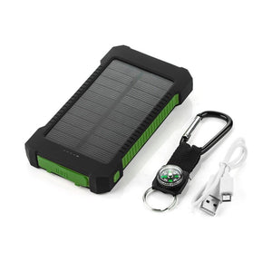 10000mAh Portable Solar Power Bank