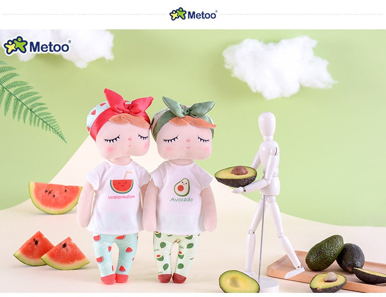 Soft Metoo Fruit Angela Doll Watermelon Mango Fresh