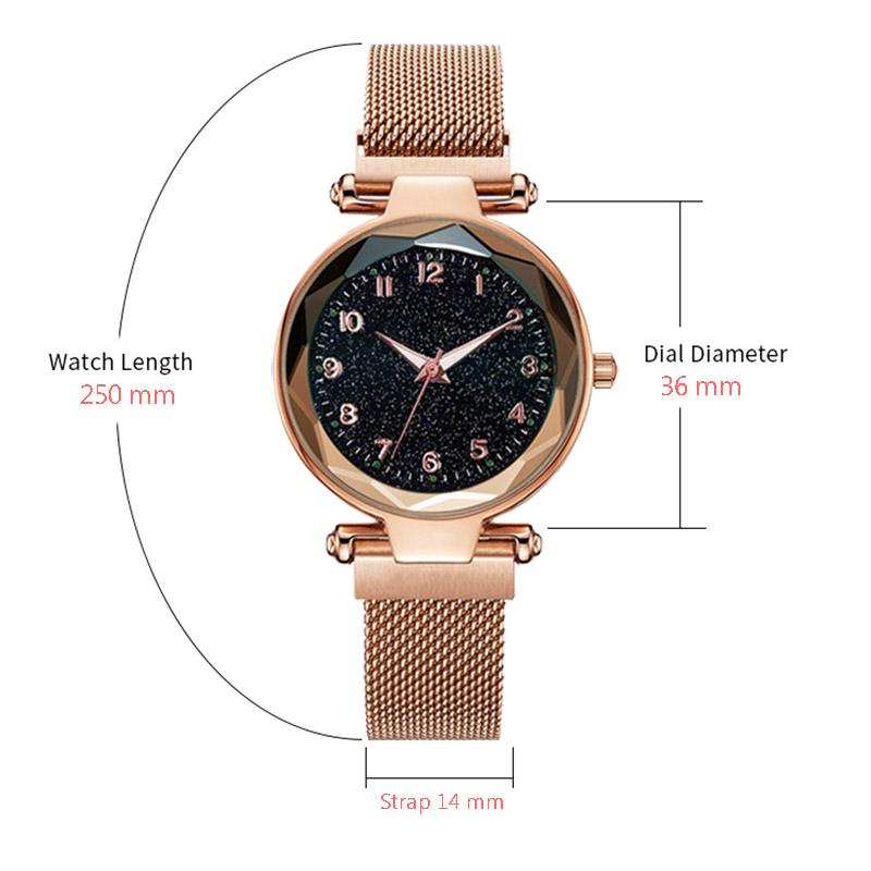 Starry Sky Magnetic  Wristwatch