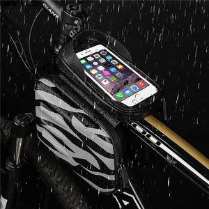 Bicycle Bags Front Frame High-quality MTB Bike Bag Waterproof Screen Touch Top Tube Phone Bag