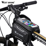Bicycle Bags Front Frame High-quality MTB Bike Bag Waterproof Screen Touch Top Tube Phone Bag