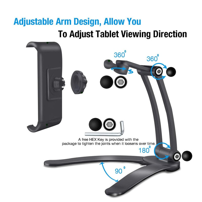 Desktop and Wall Lazy Pull Up Phone Holder