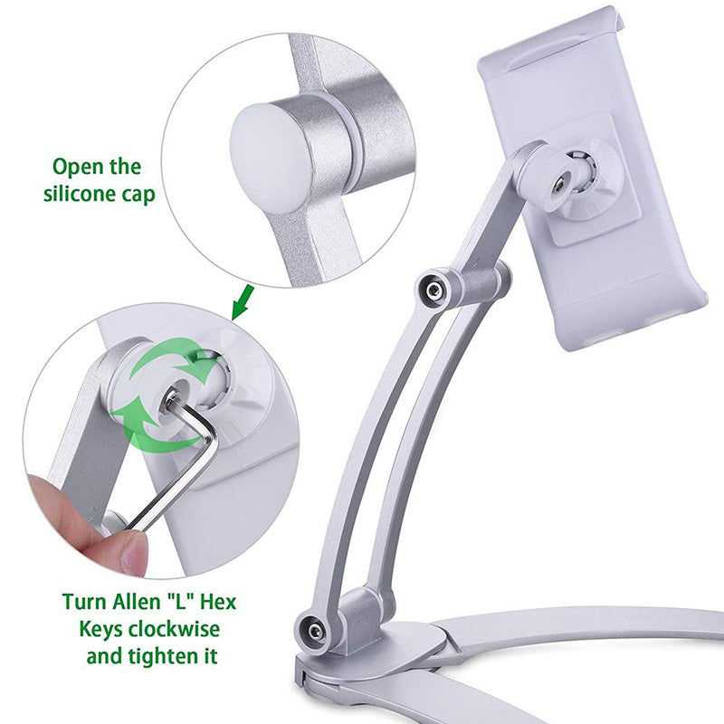 Desktop and Wall Lazy Pull Up Phone Holder