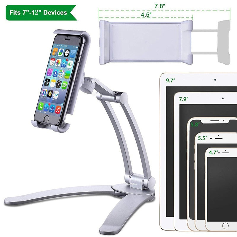 Desktop and Wall Lazy Pull Up Phone Holder