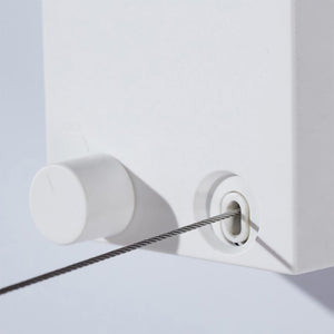 Retractable Clothesline - Telescopic Stainless Steel Line