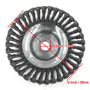150mm/200mm Steel Wire Trimmer  Brush Cutter Dust Removal