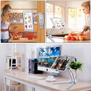Desktop and Wall Lazy Pull Up Phone Holder
