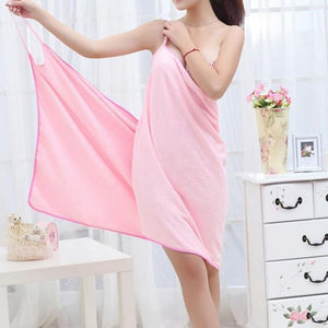 Wearable Fast Drying Magic Bath Towel