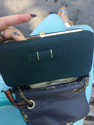 Travel Coin Purse Wallet with Cellphone Pocket
