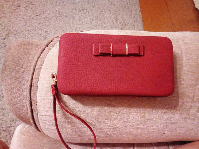 Travel Coin Purse Wallet with Cellphone Pocket