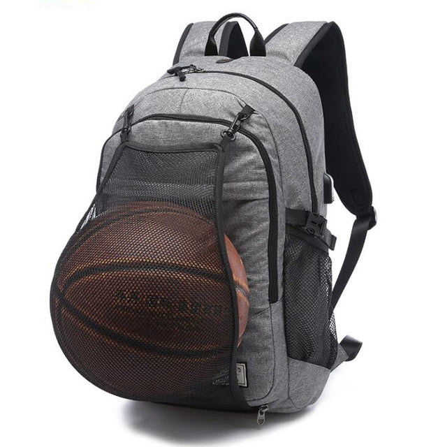 Outdoor Men's Sports Gym Bags / Basketball Soccer Football