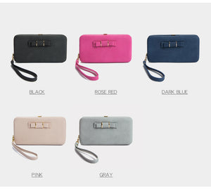 Travel Coin Purse Wallet with Cellphone Pocket