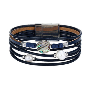 Multiple Layers Leather Bracelets For Women & Men