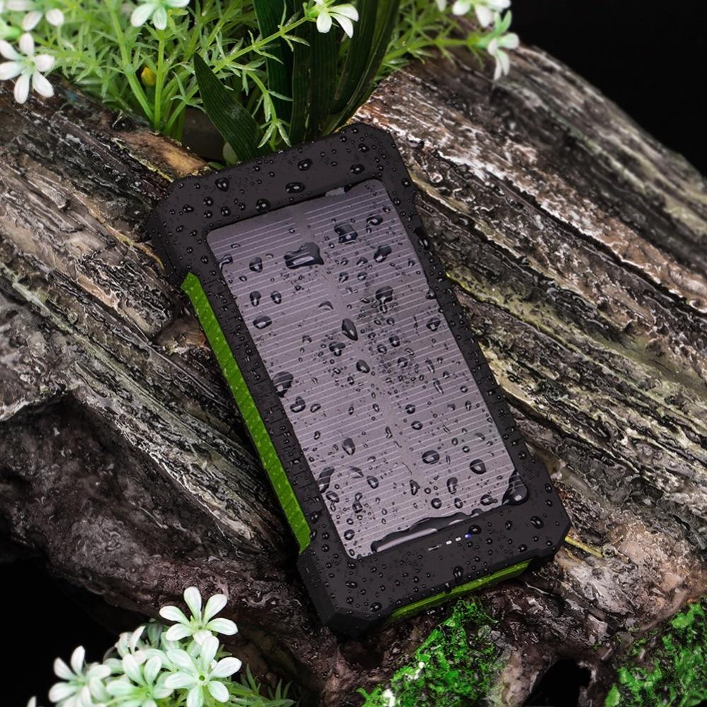 10000mAh Portable Solar Power Bank