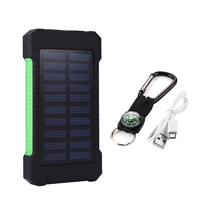 10000mAh Portable Solar Power Bank