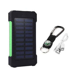 10000mAh Portable Solar Power Bank