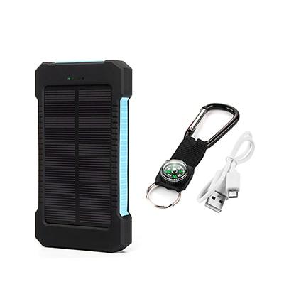 10000mAh Portable Solar Power Bank