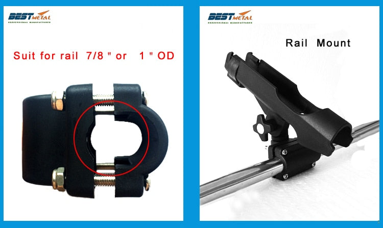 Kayak and Boat Fishing Rod Holder Adjustable / Removable