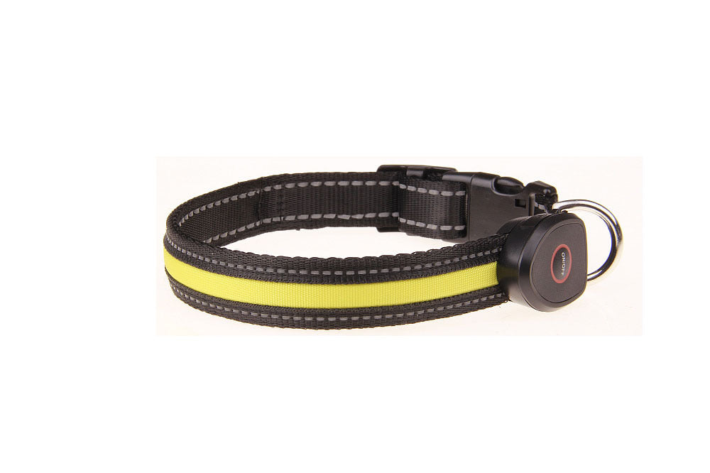 LED Dog and Cat Collar USB Rechargeable