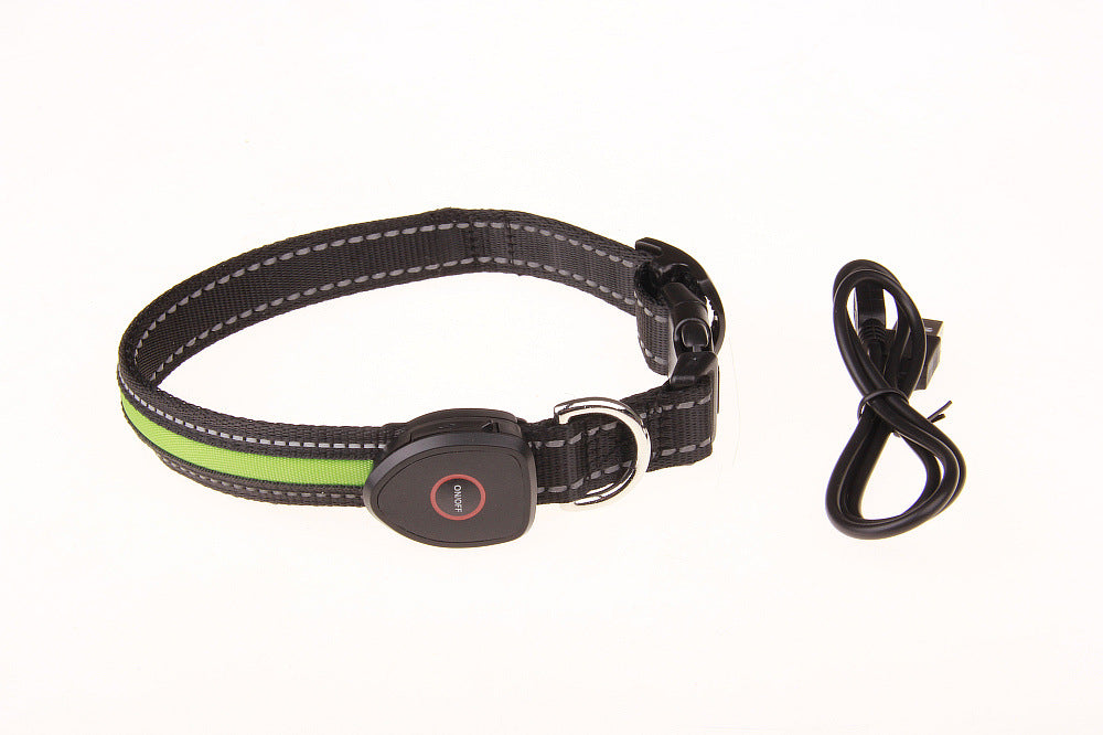 LED Dog and Cat Collar USB Rechargeable