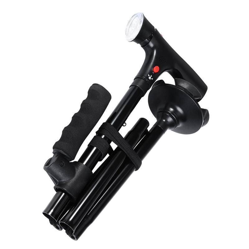 Foldable Walking Cane With LED Light