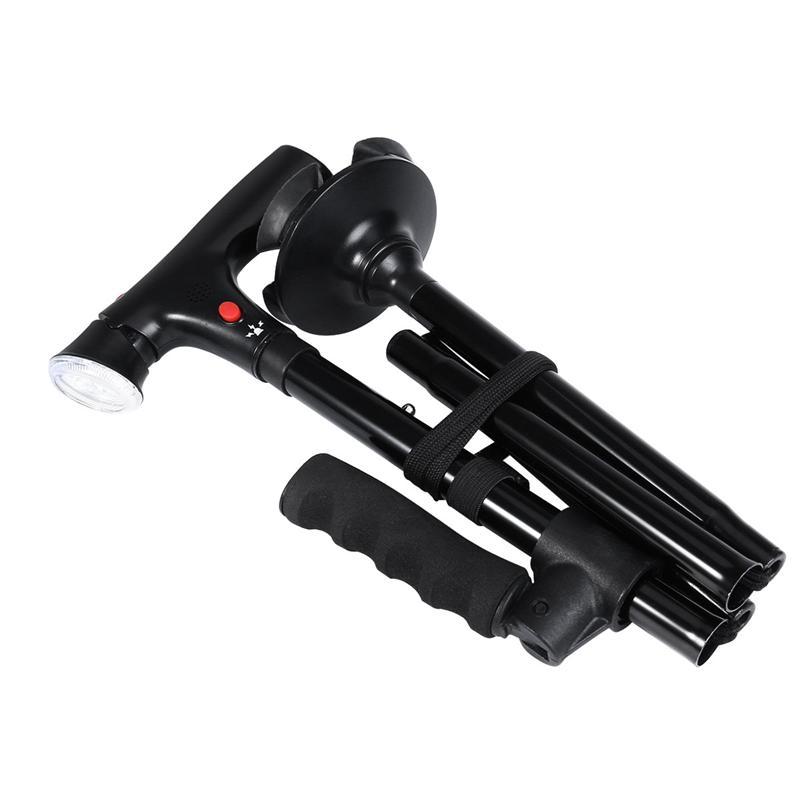 Foldable Walking Cane With LED Light