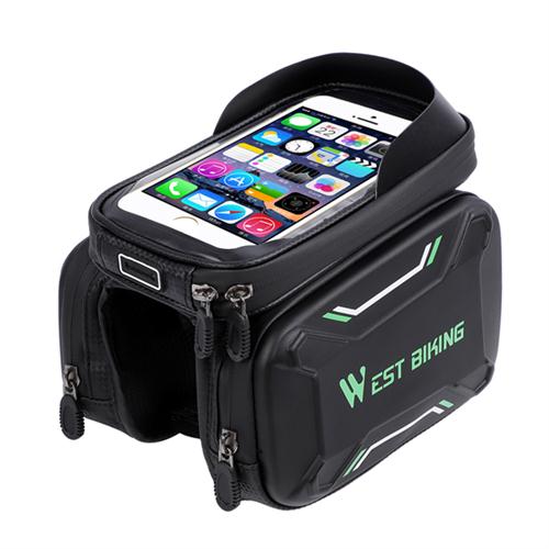 Bicycle Bags Front Frame High-quality MTB Bike Bag Waterproof Screen Touch Top Tube Phone Bag