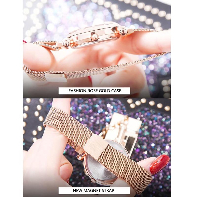 Starry Sky Magnetic  Wristwatch