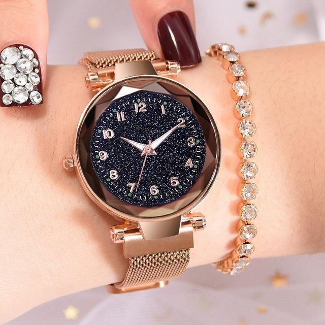Starry Sky Magnetic  Wristwatch