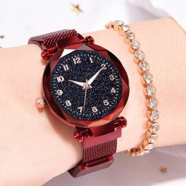 Starry Sky Magnetic  Wristwatch