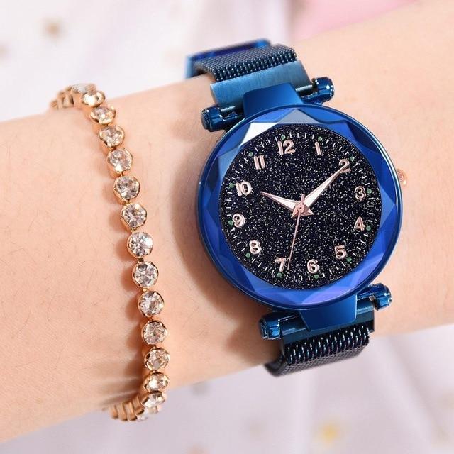 Starry Sky Magnetic  Wristwatch