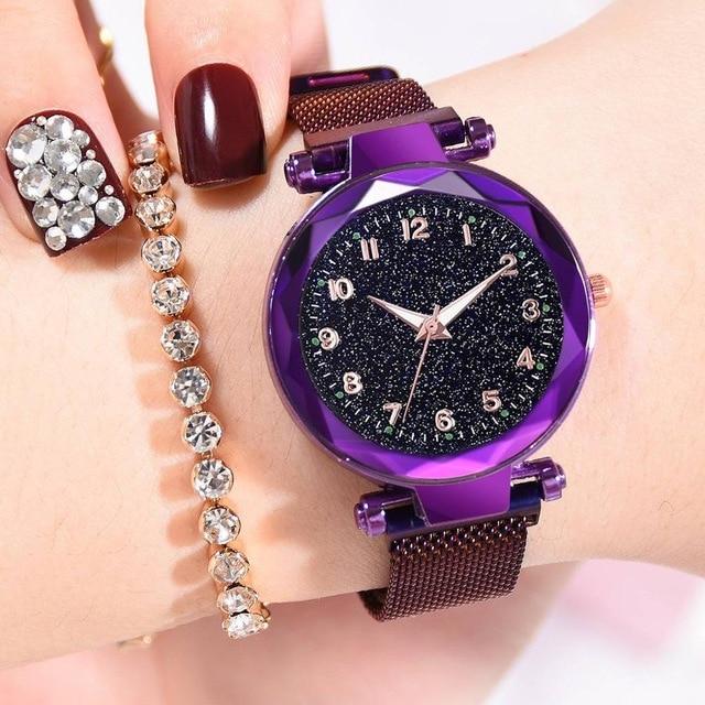 Starry Sky Magnetic  Wristwatch