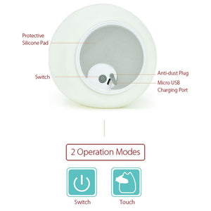 Silicone Cat Light - Color Changing Silicone Cat Night Lights
