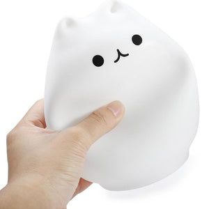 Silicone Cat Light - Color Changing Silicone Cat Night Lights